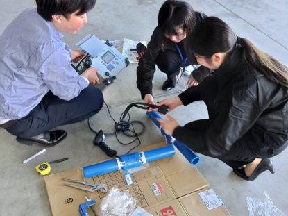 こちらもメーカー様による商品研修の1コマ。
有難いことに当社に合わせたオリジナル研修を組んでいただいています。